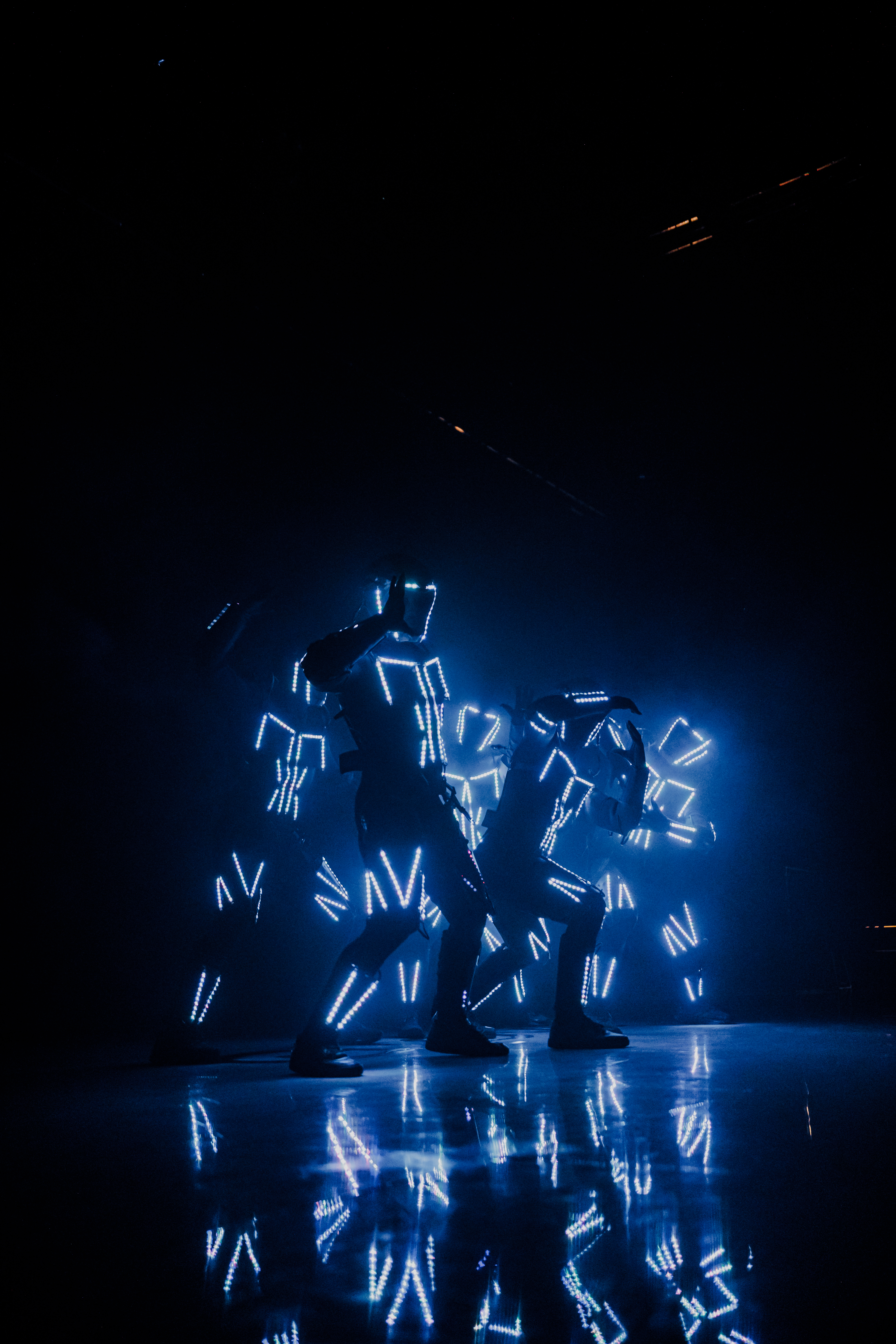 LED Dancers Brisbane corporate event